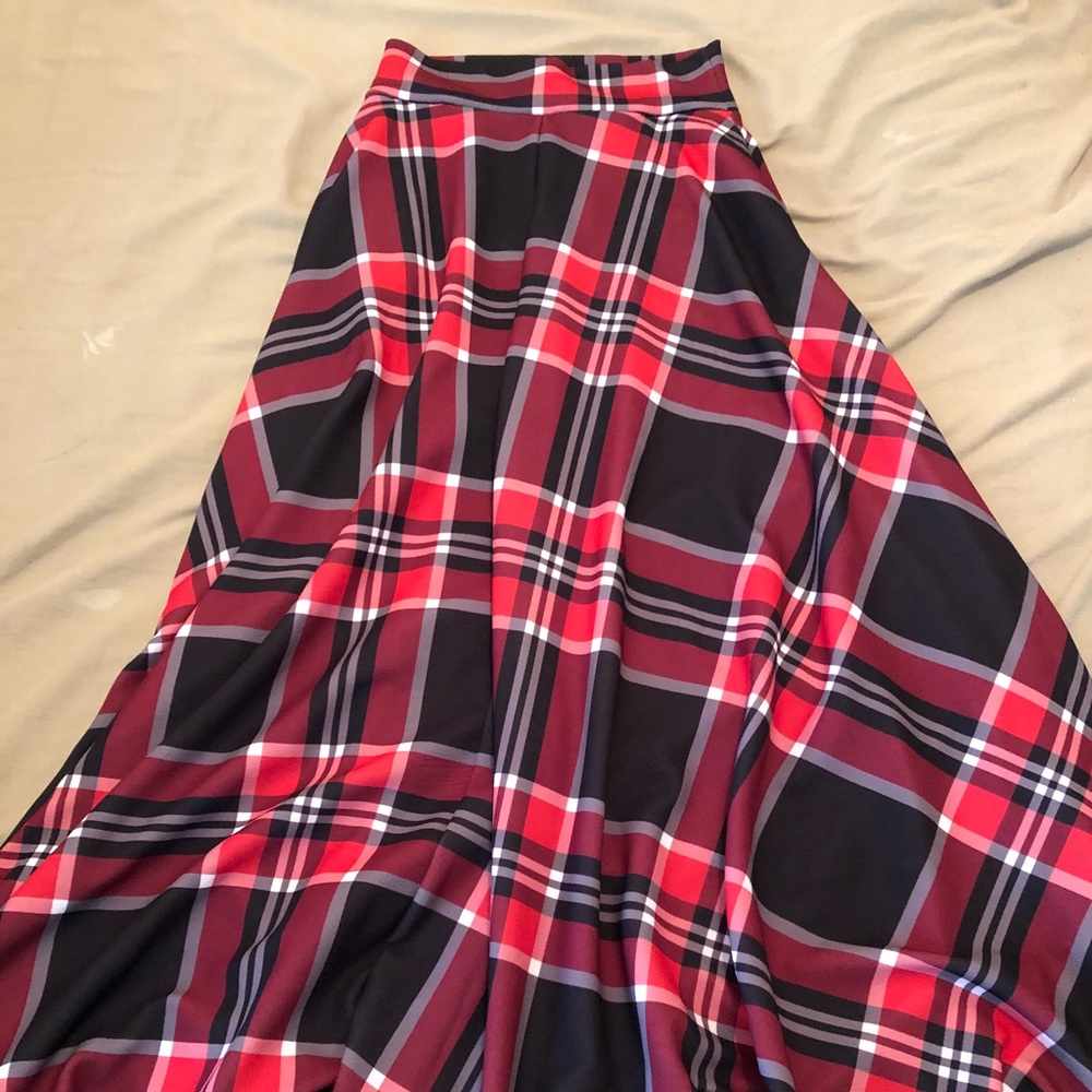 Agnes & Dora plaid Ball skirt